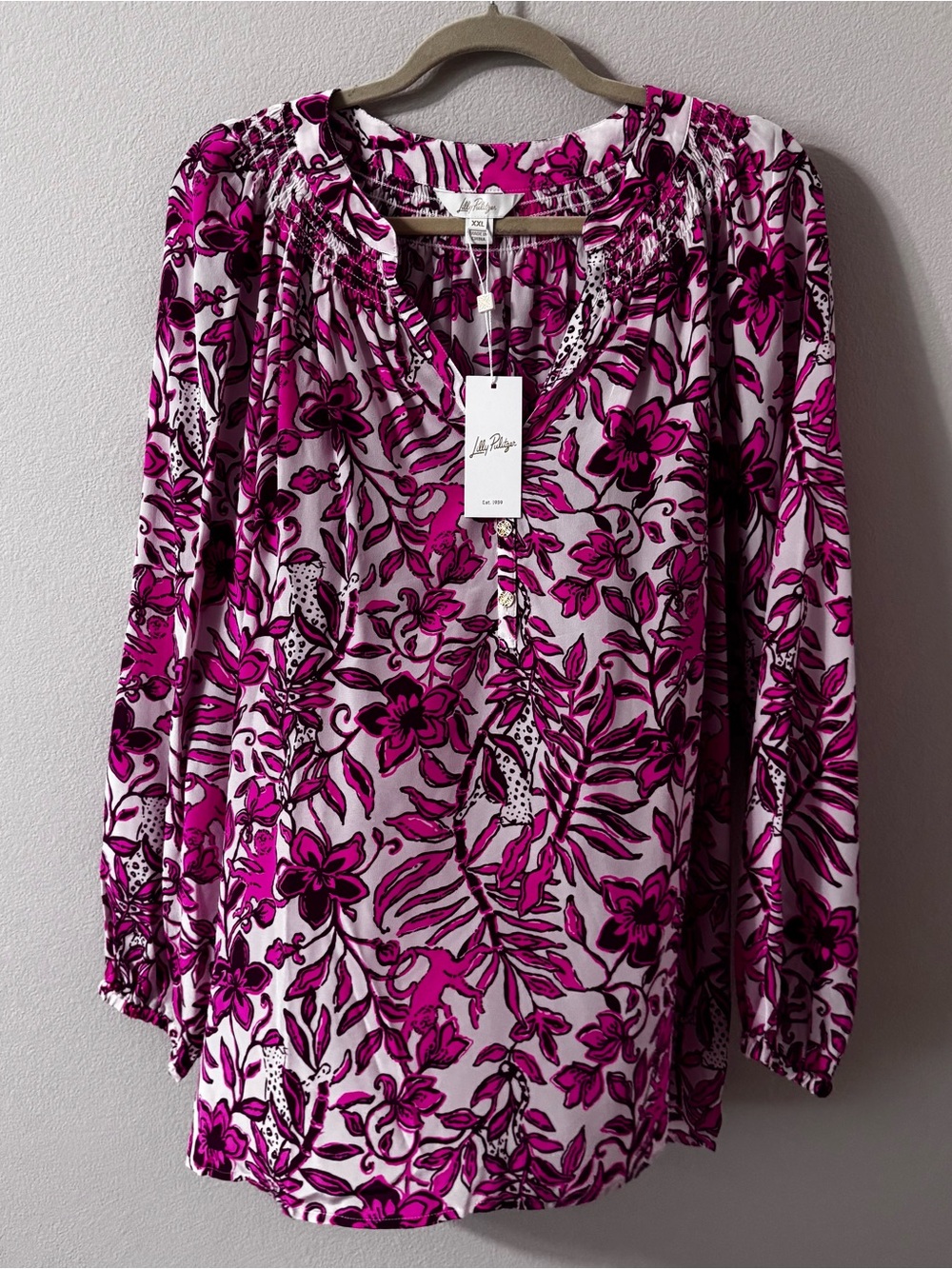 NWT Lilly Pulitzer Elsa Elderflower Blossom XXL